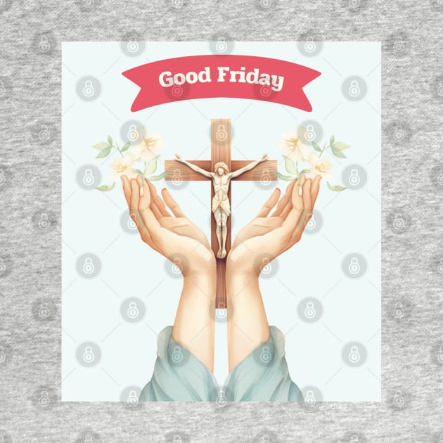 Good Friday with crucifix by MilkyBerry